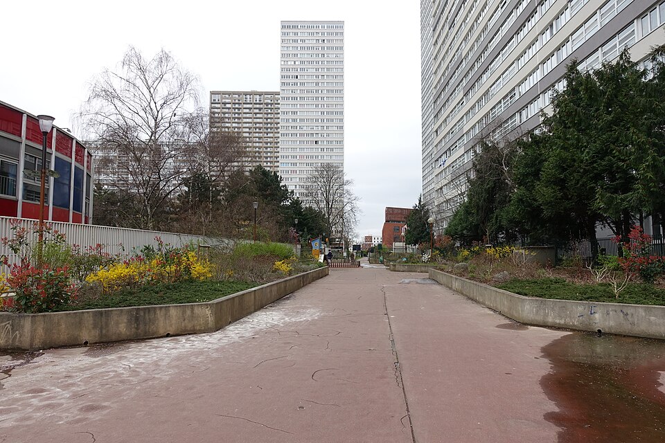 A photograph of jardin de la dalle d'Ivry