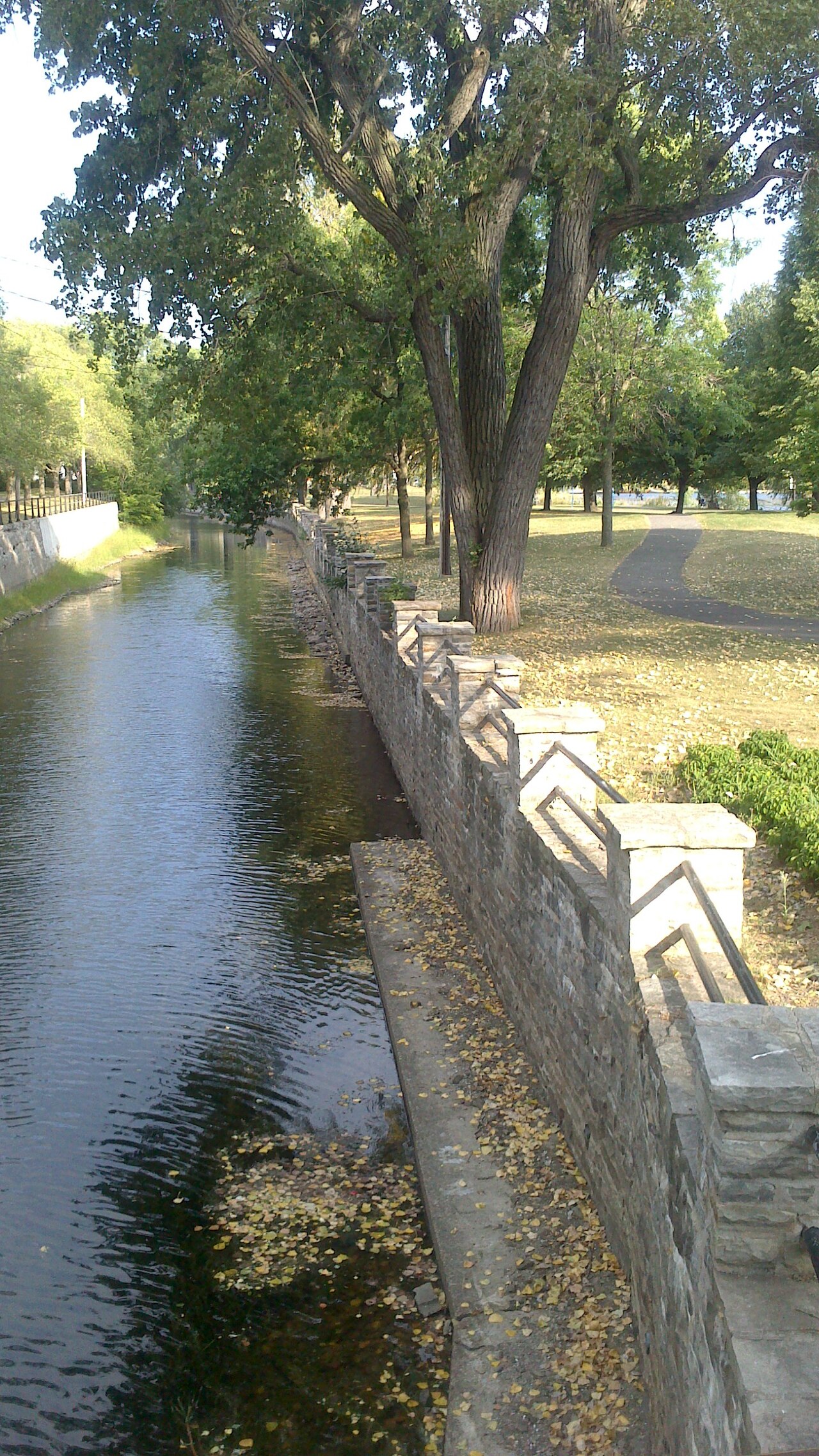 A photograph of Lachine Canal