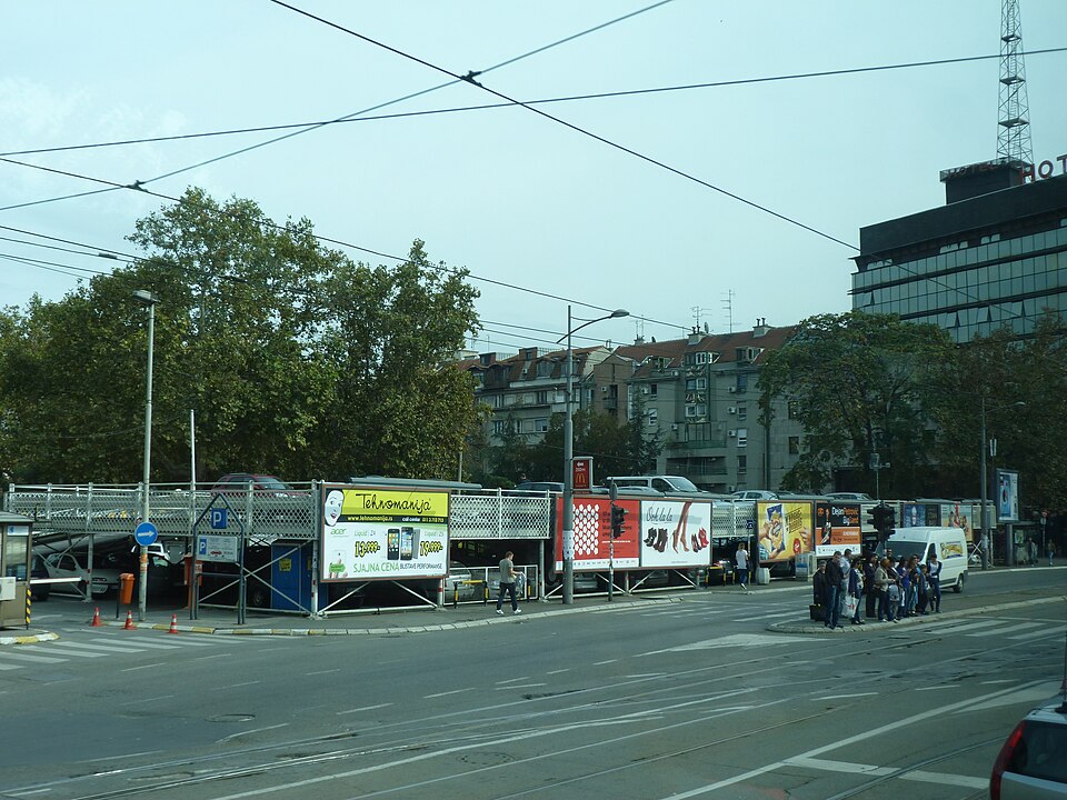 A photograph of Park Luka Ćelović