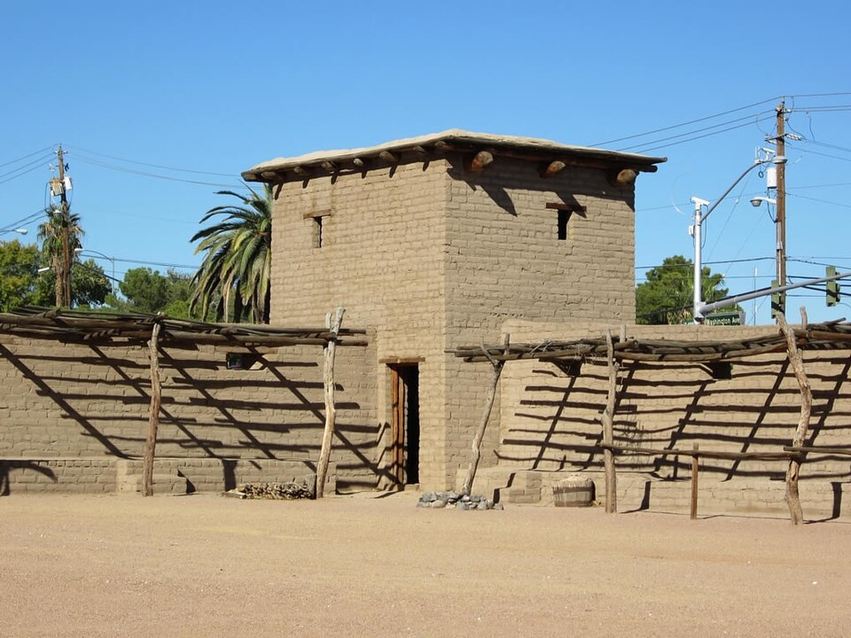 A photograph of Old Las Vegas Fort State Historical Park