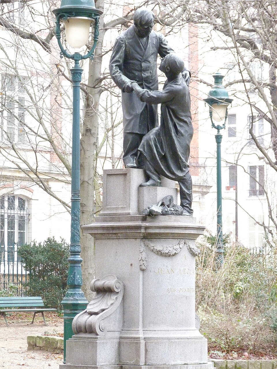 A photograph of Monument to Jean Leclaire
