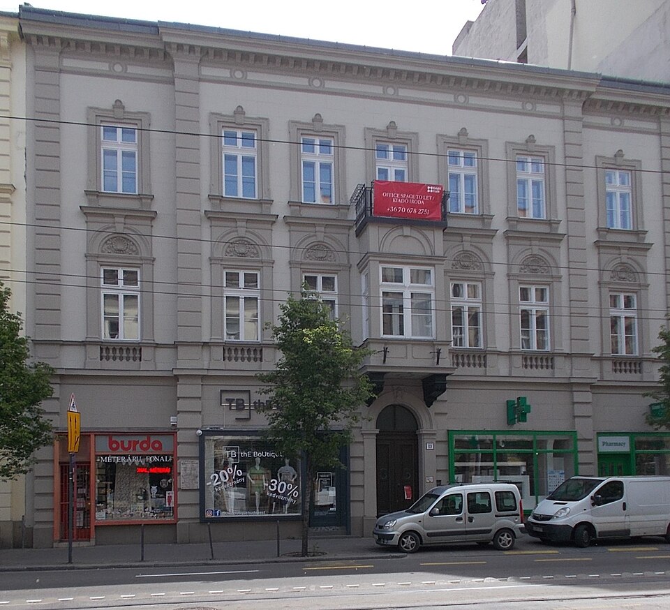 A photograph of Egykori vámház