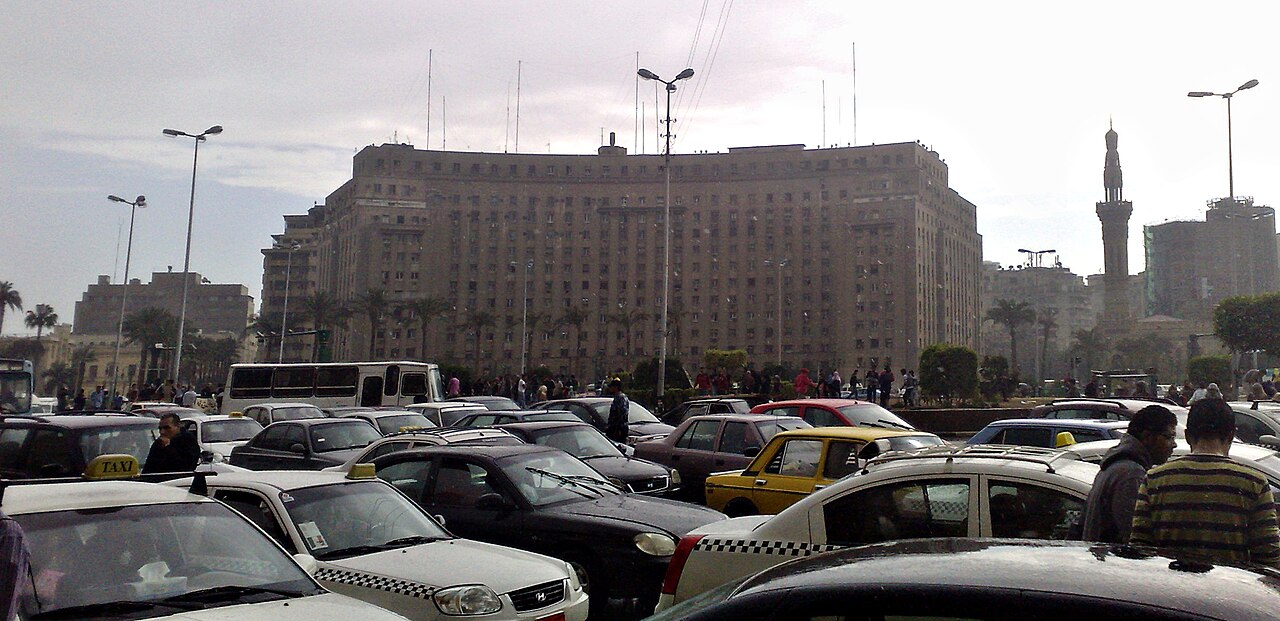Une photographie de ميدان التحرير