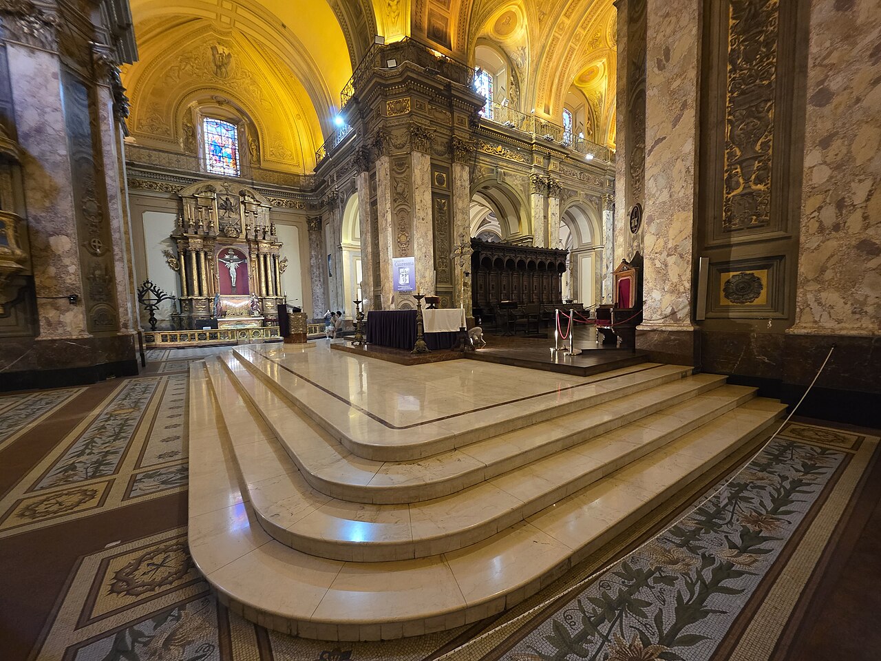 A photograph of Buenos Aires Cathedral