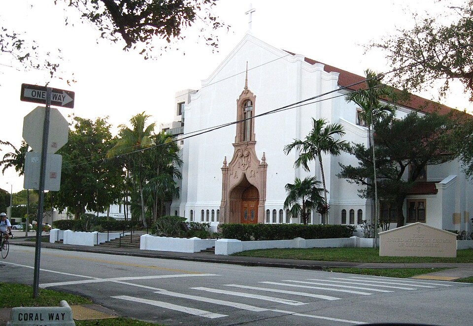 A photograph of Church of the Little Flower