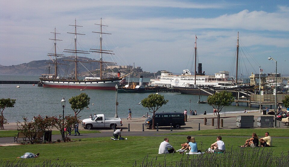 A photograph of San Francisco Maritime National Historical Park