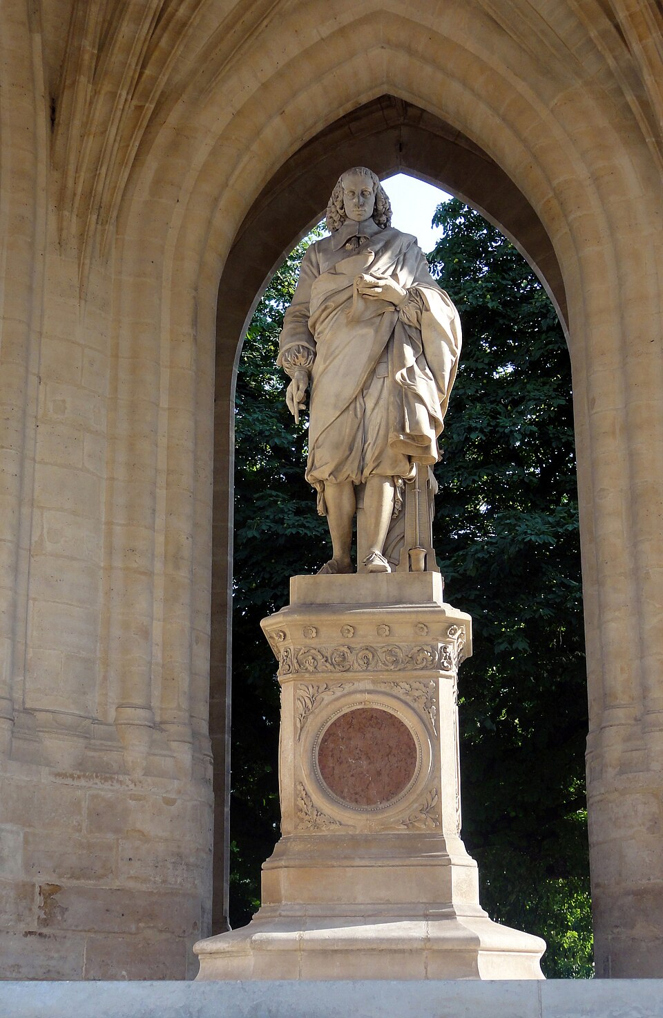 A photograph of Blaise Pascal