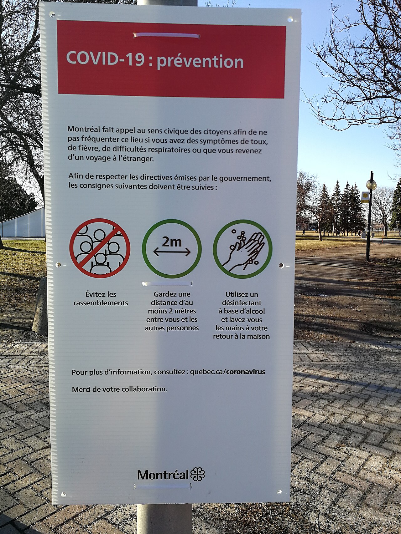 A photograph of Jarry Park