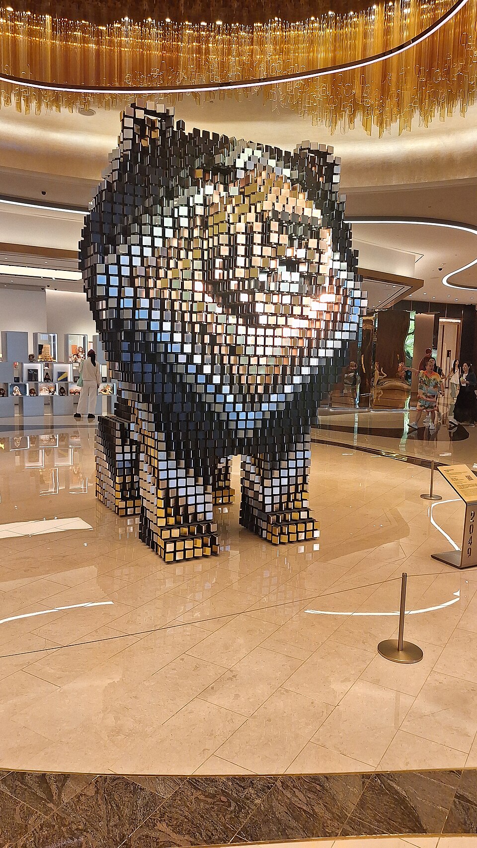A photograph of MGM Cotai