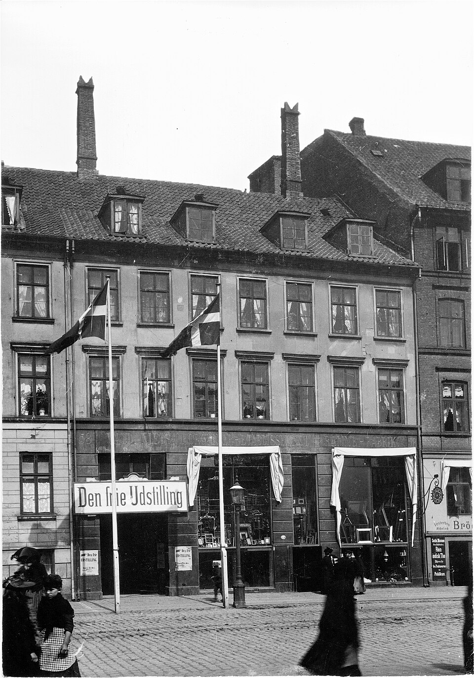 A photograph of Den Frie Udstilling