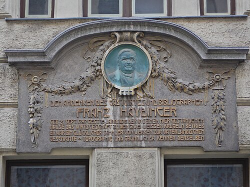 Gedenktafel für Franz Haydinger