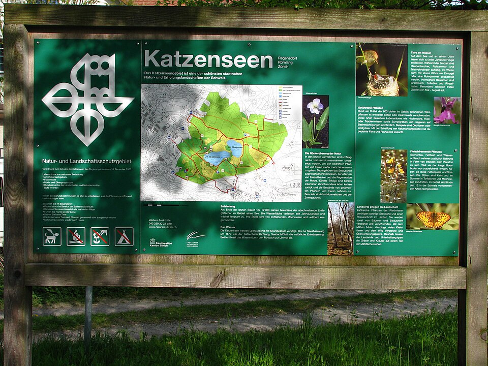A photograph of Katzensee