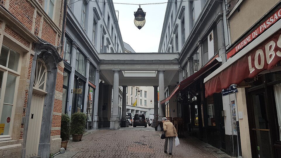 A photograph of Royal Saint-Hubert Galleries