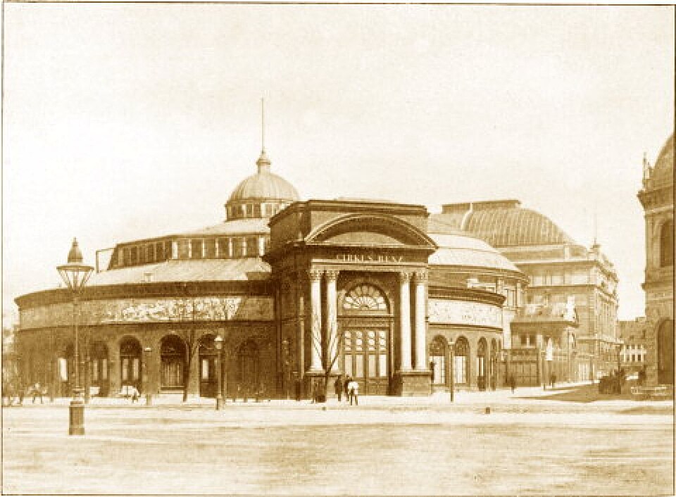 A photograph of Circus Building