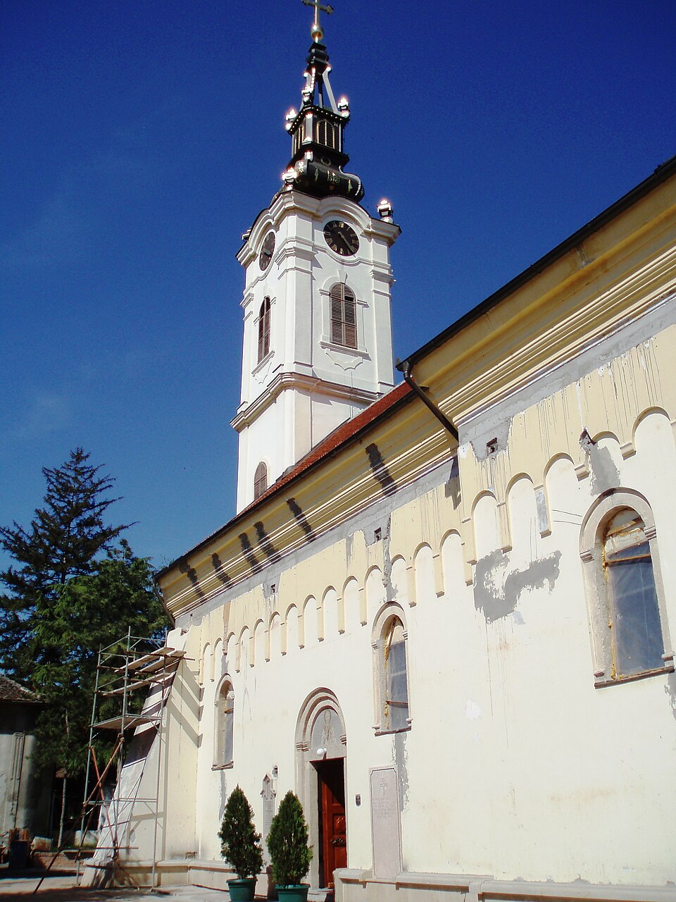 A photograph of St. Nicholas ortodox church