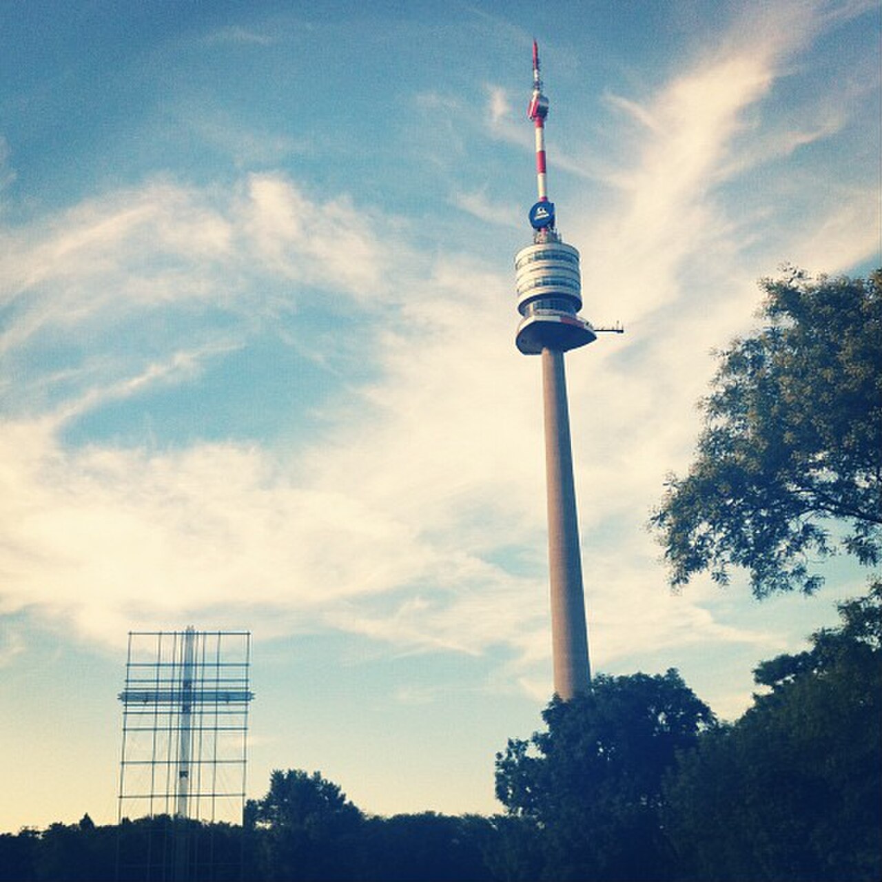 Donauturm fotoğrafı