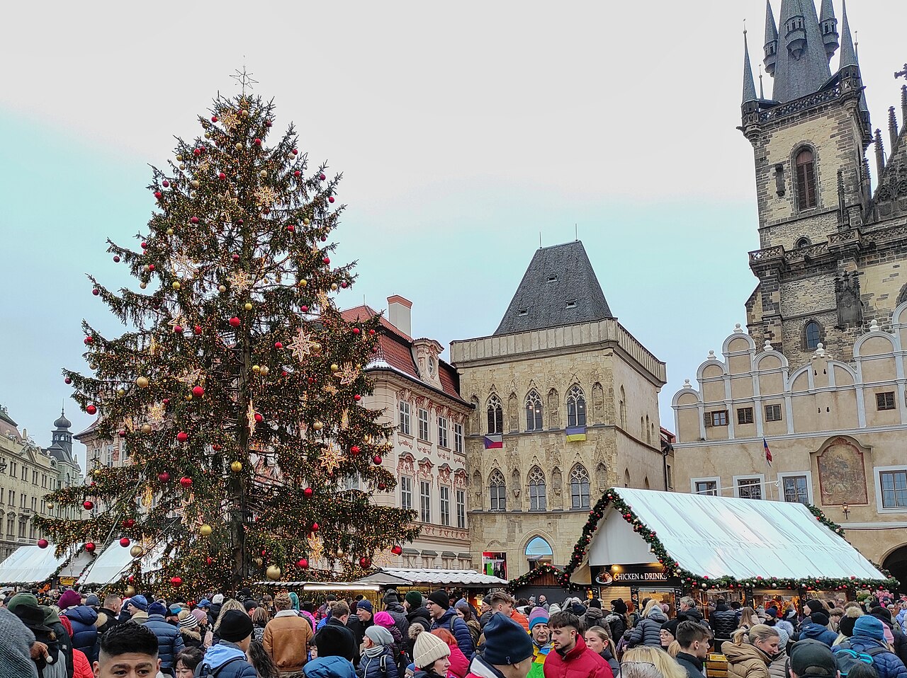 Una fotografía de Staroměstské náměstí