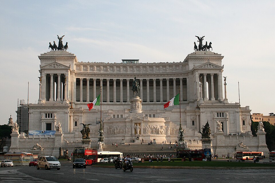 A photograph of Altare della Patria