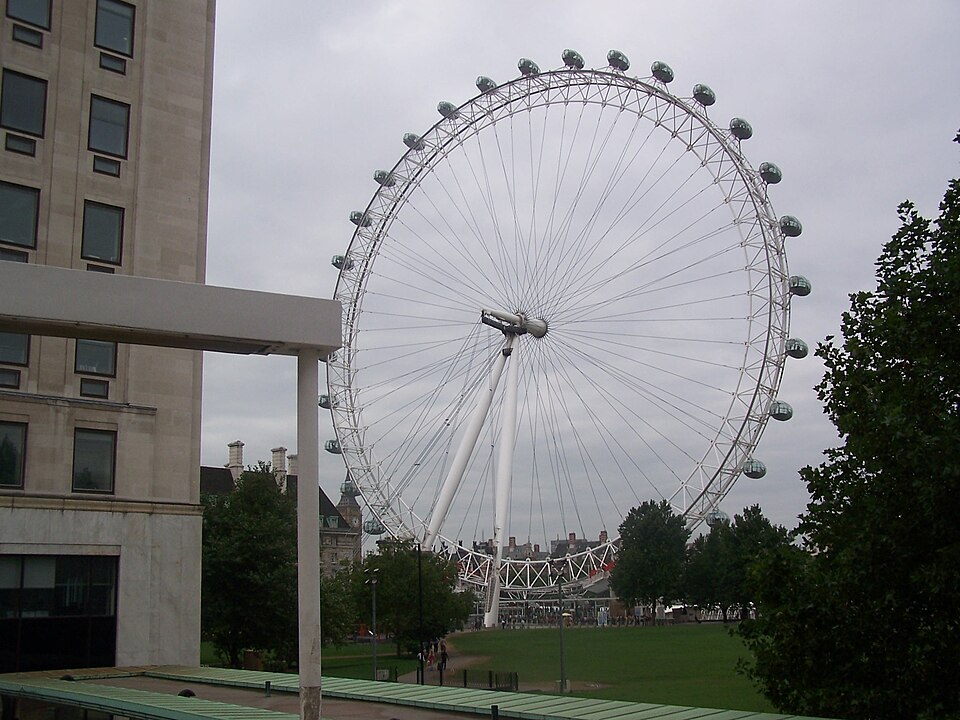 A photograph of London Eye