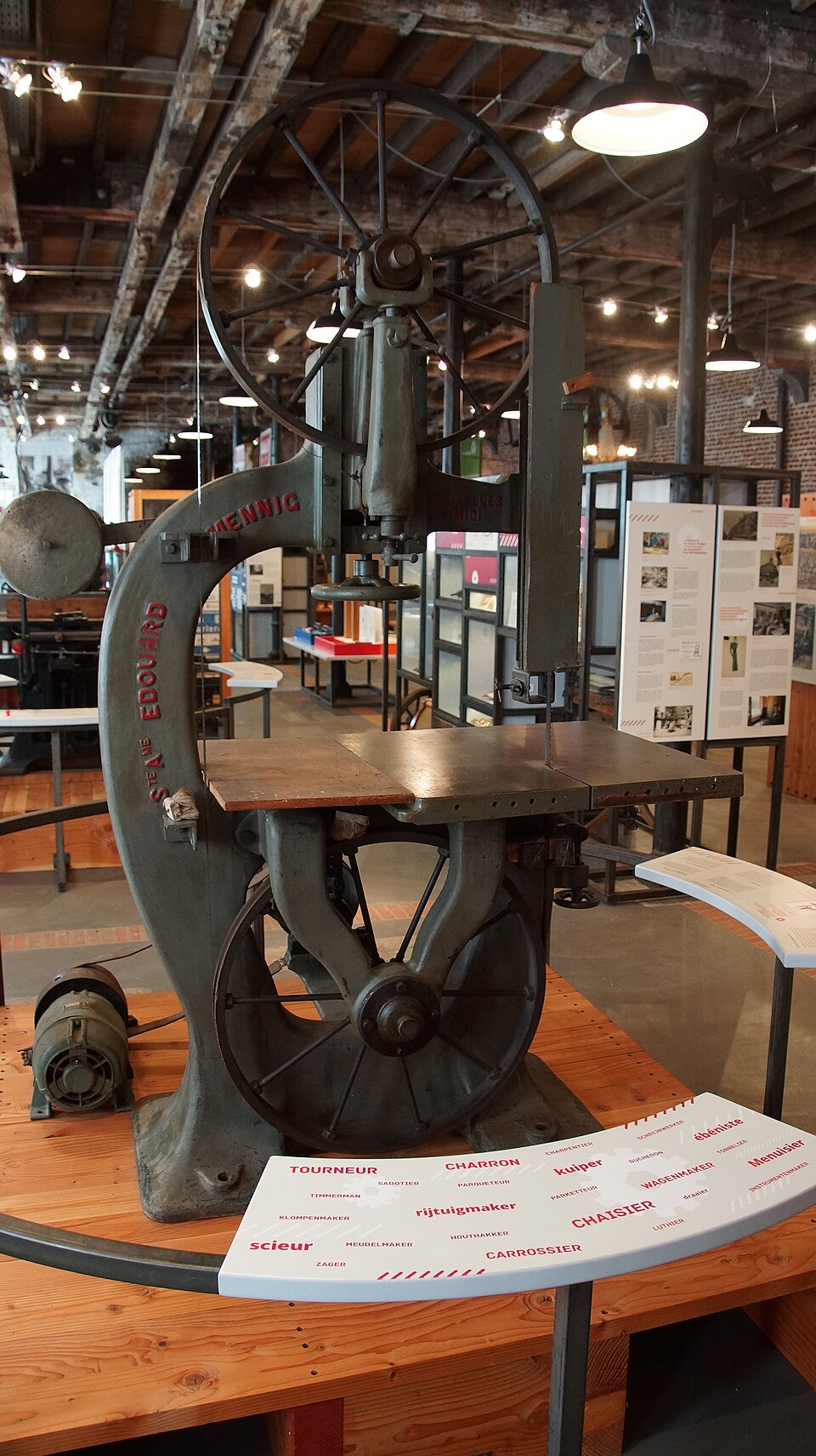 A photograph of La Fonderie, Brussels Museum of Industry and Labour