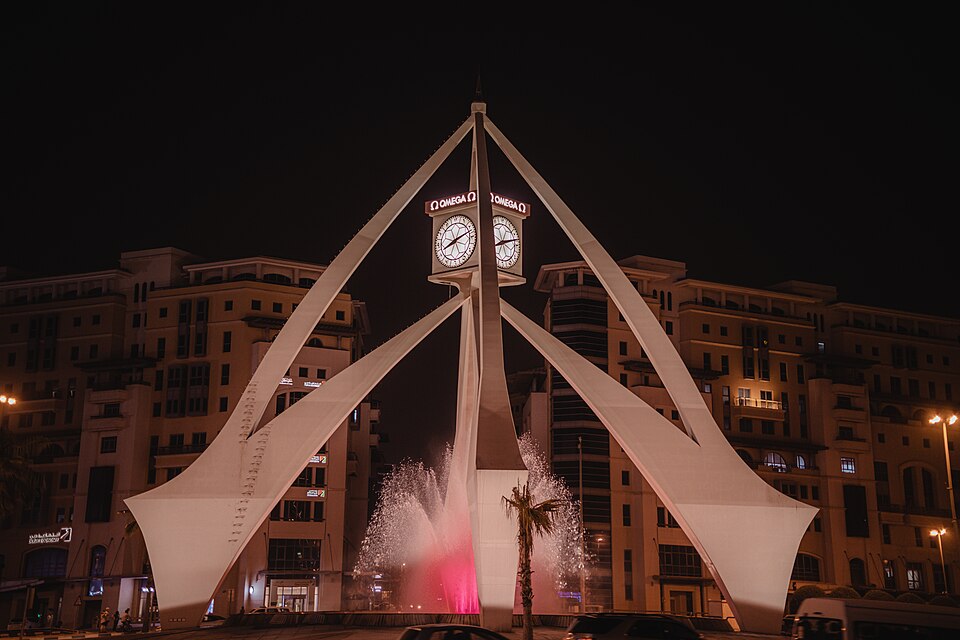 A photograph of Deira Clocktower