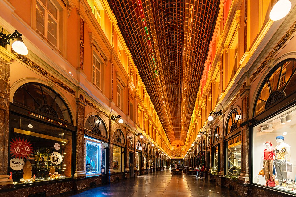 A photograph of Royal Saint-Hubert Galleries