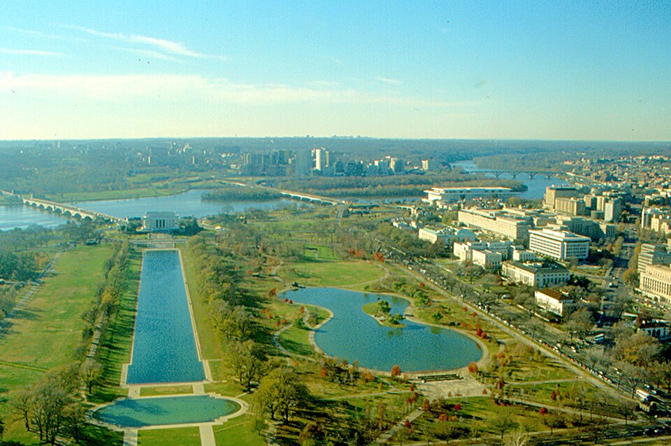 A photograph of Constitution Gardens