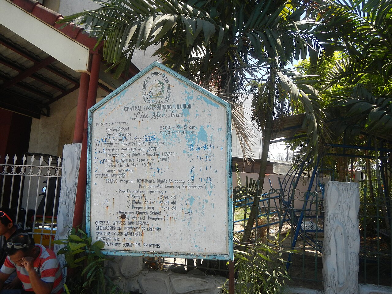 A photograph of United Church of Christ in the Philippines