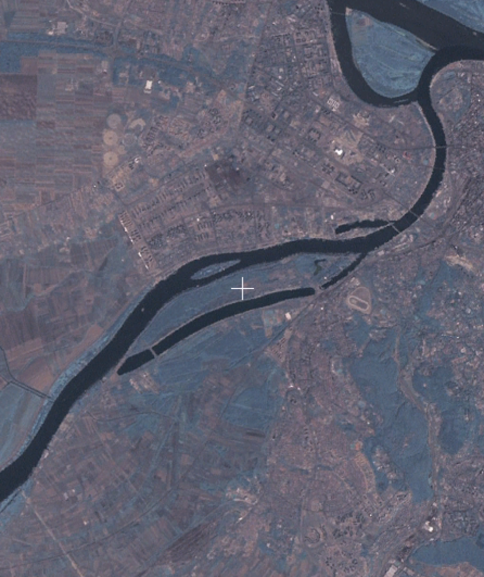 A photograph of Great War Island