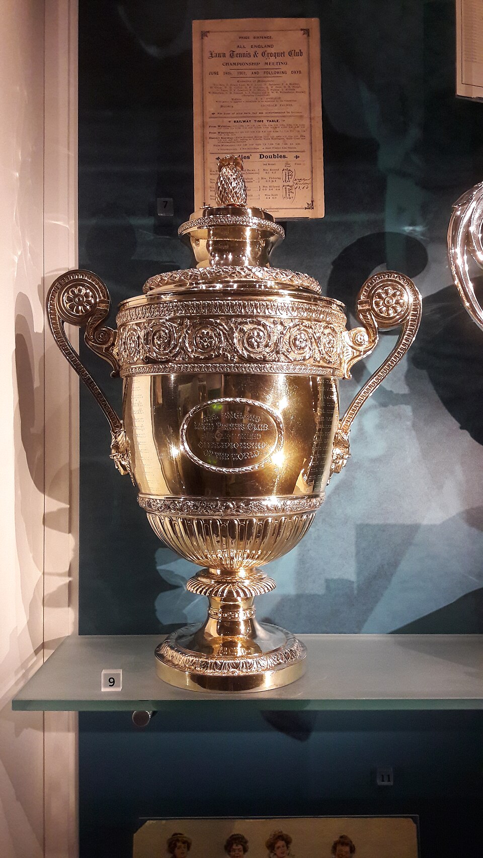 A photograph of Wimbledon Lawn Tennis Museum