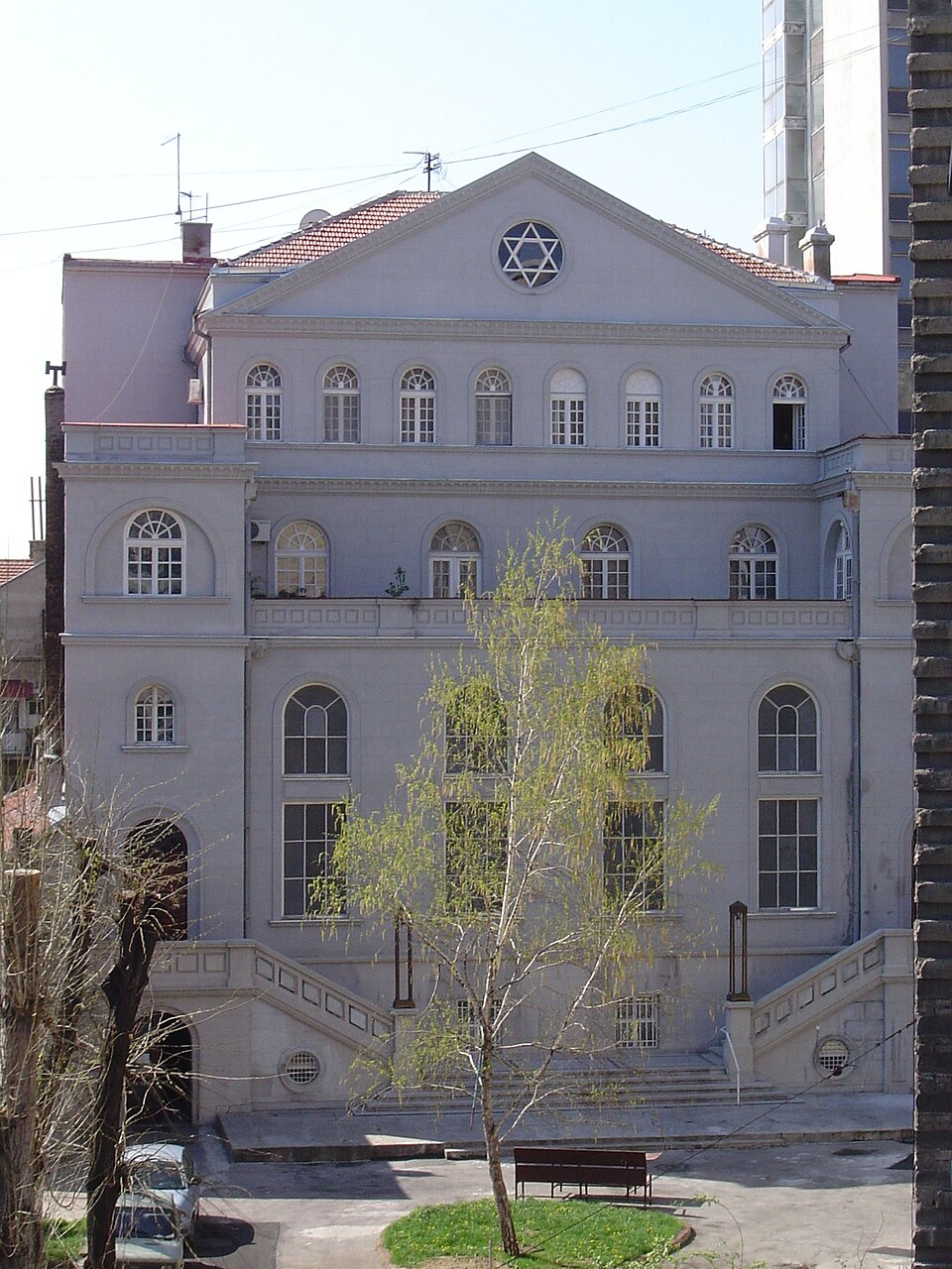 A photograph of Belgrade Synagogue