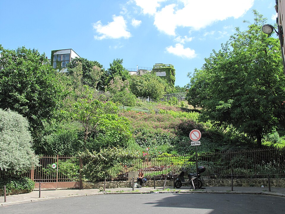 A photograph of Jardin de la Butte Bergeyre