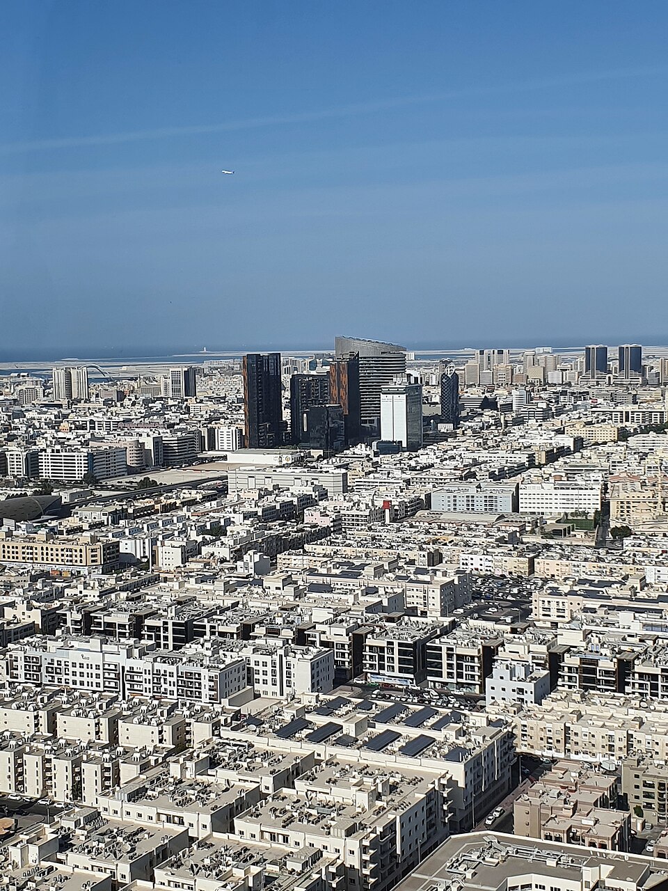 A photograph of Dubai Frame