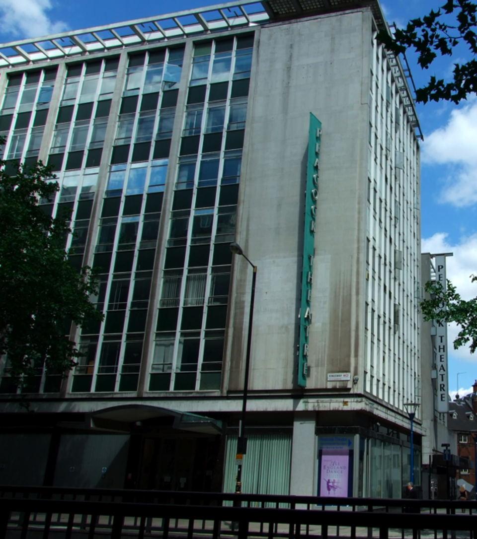A photograph of Peacock Theatre