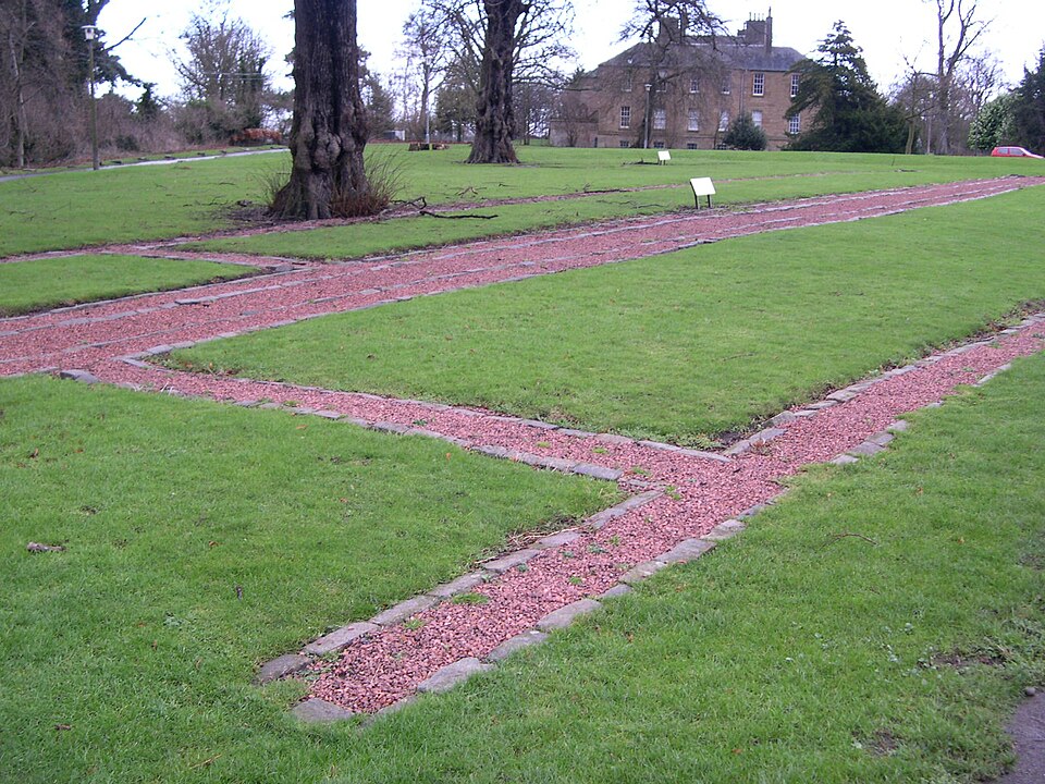 A photograph of Cramond Roman Fort
