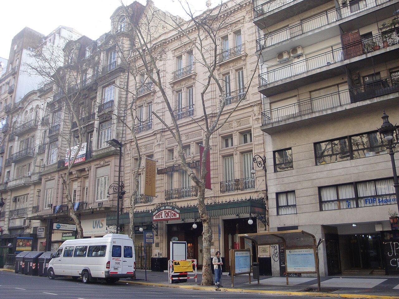 A photograph of Cafe Tortoni