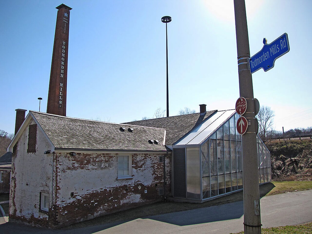 Una fotografia di Todmorden Mills