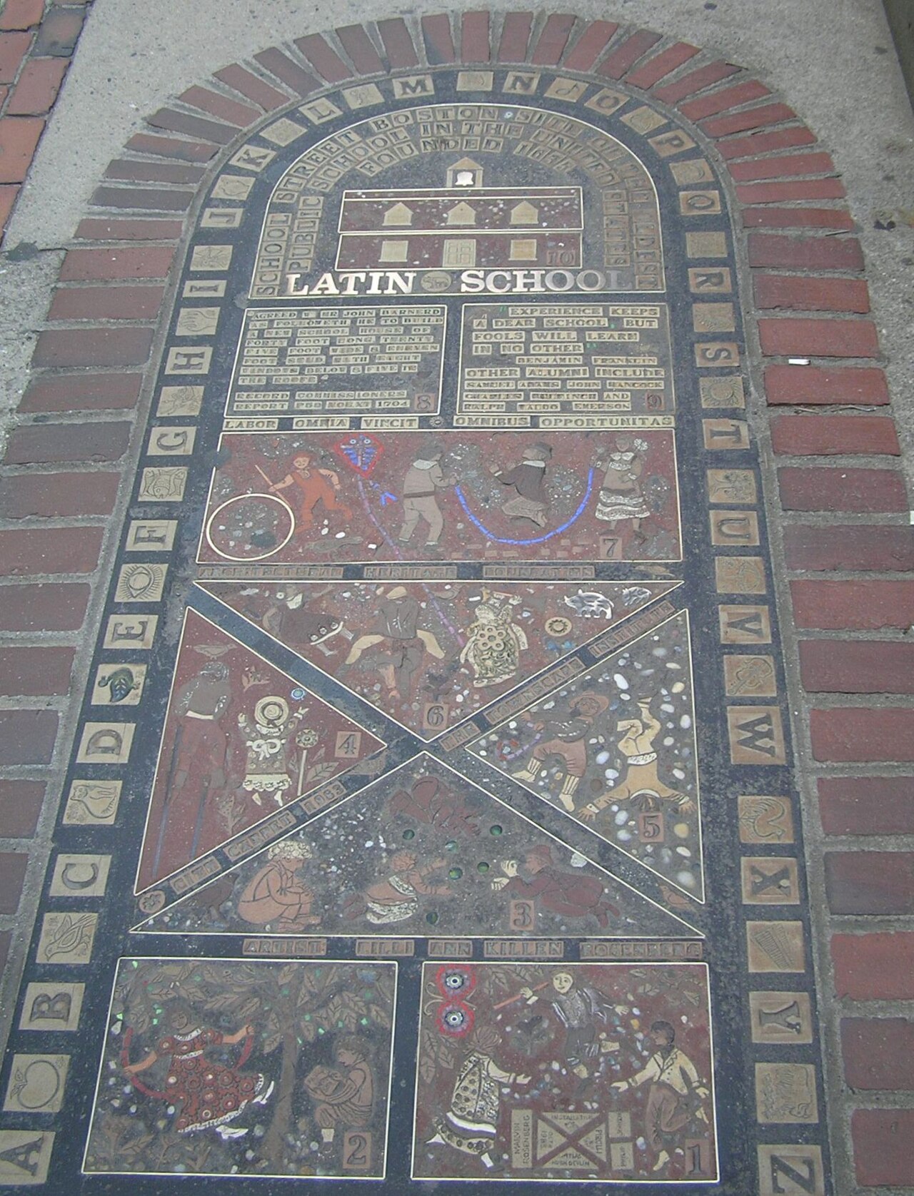 Mosaic carpet fotoğrafı