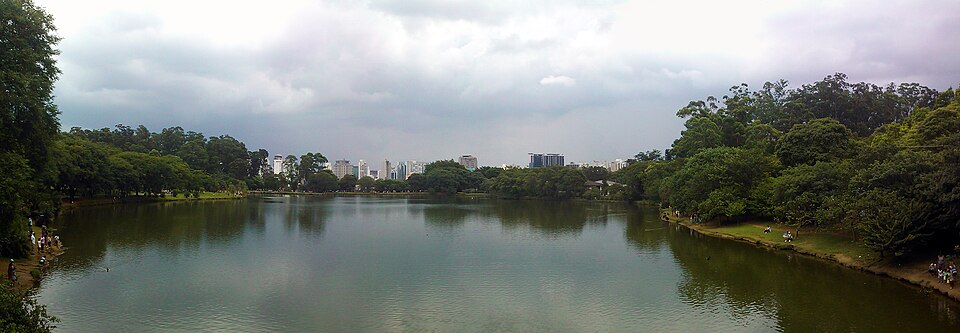 A photograph of Ibirapuera Park