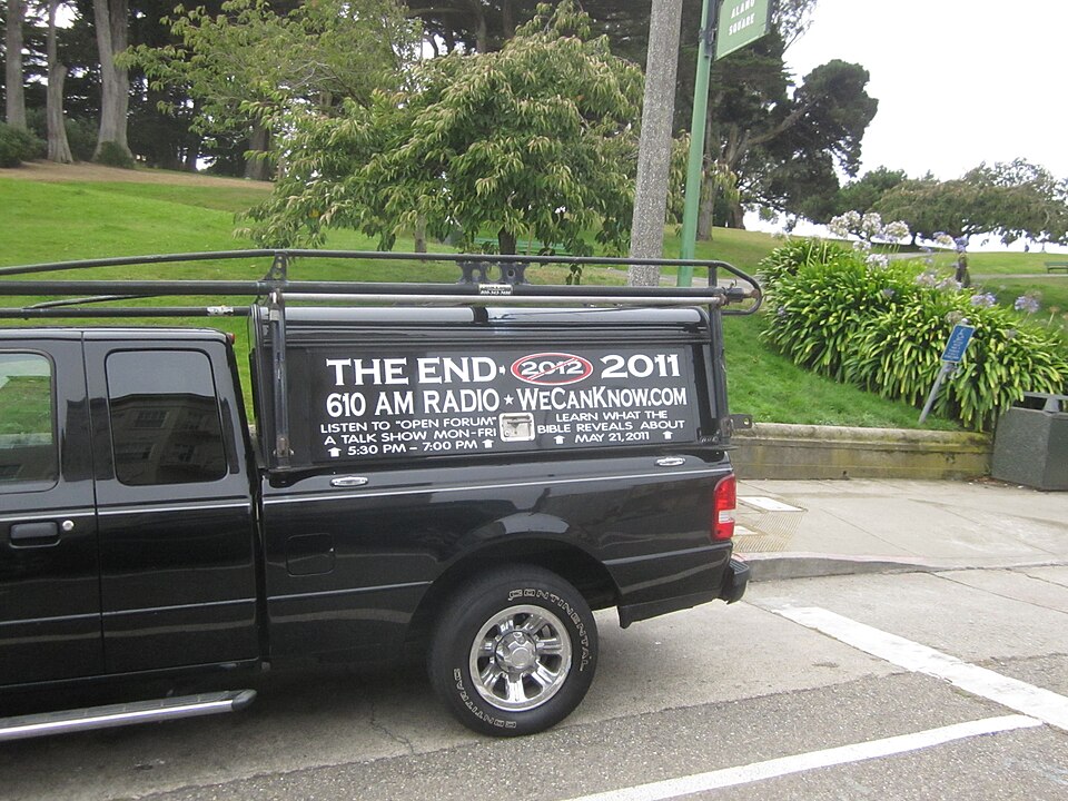 A photograph of Alamo Square Park