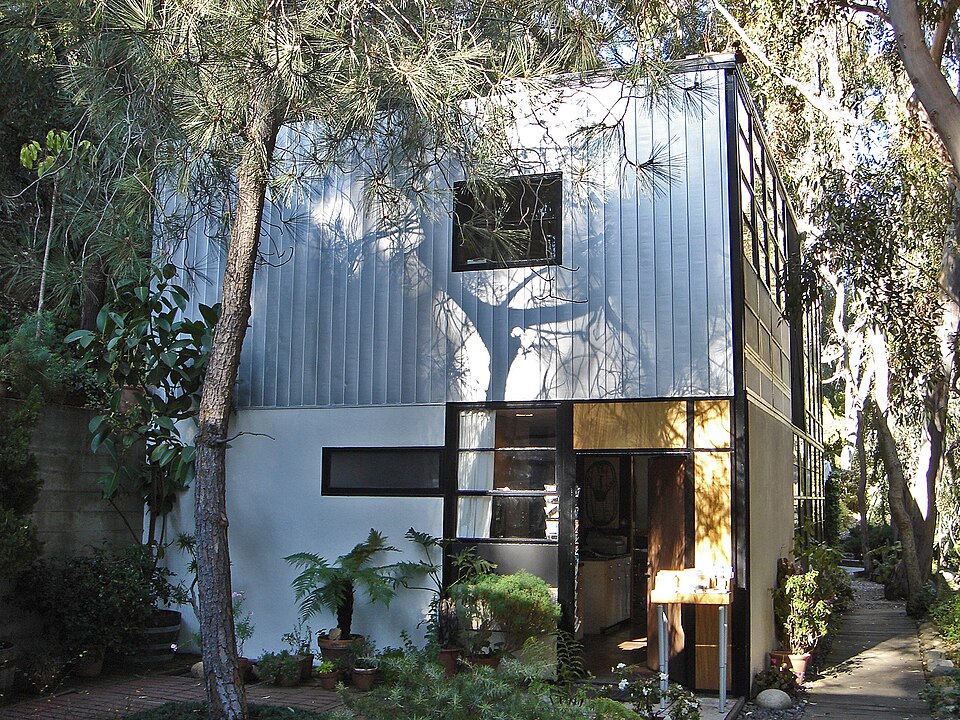 A photograph of Eames House