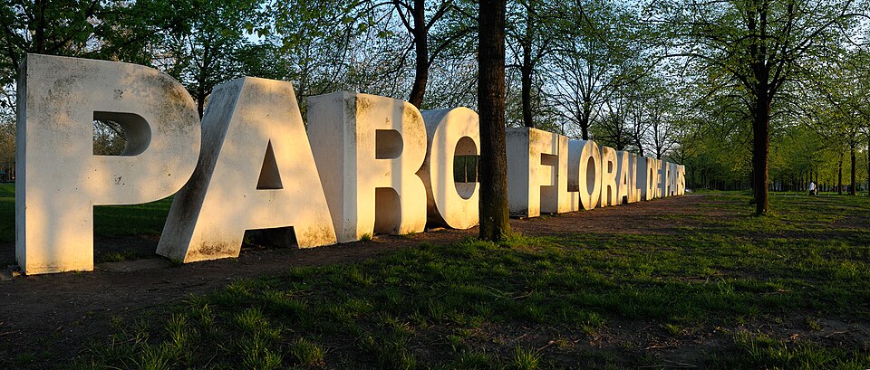 A photograph of Parc floral de Paris