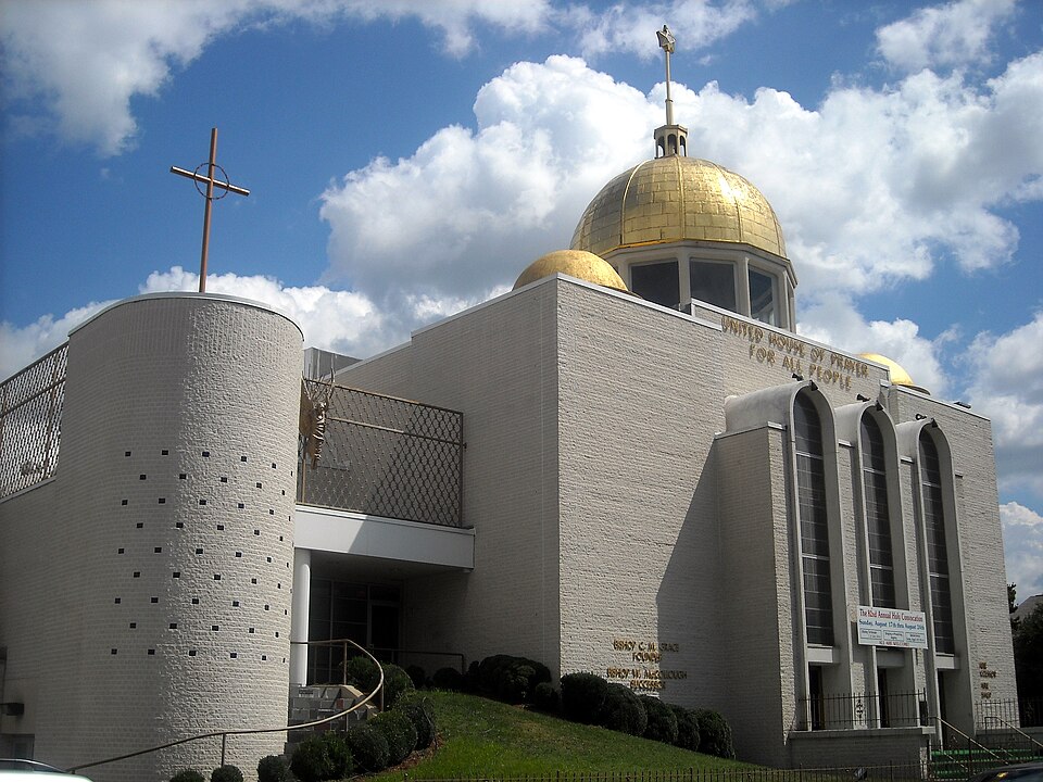 A photograph of United House of Prayer For All People