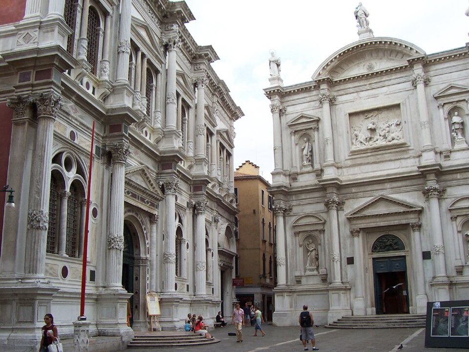 A photograph of Scuola Grande di San Rocco