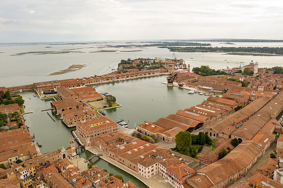 A photograph of Venetian Arsenal