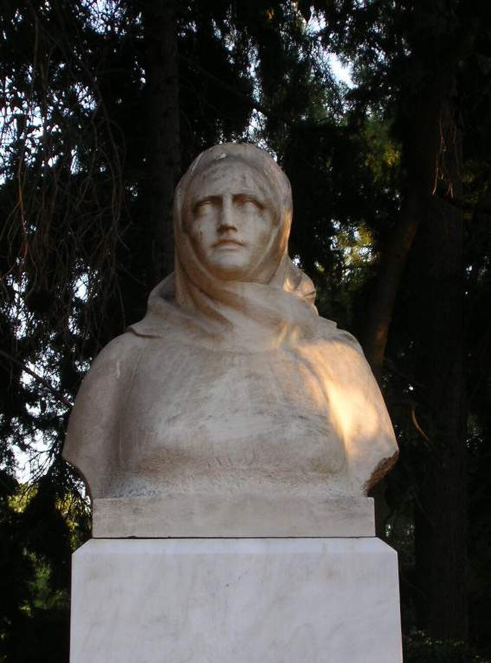 A photograph of Bust of Laskarina Bouboulina