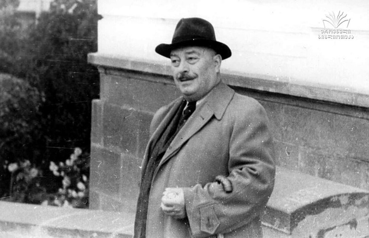 A photograph of შალვა ნუცუბიძე