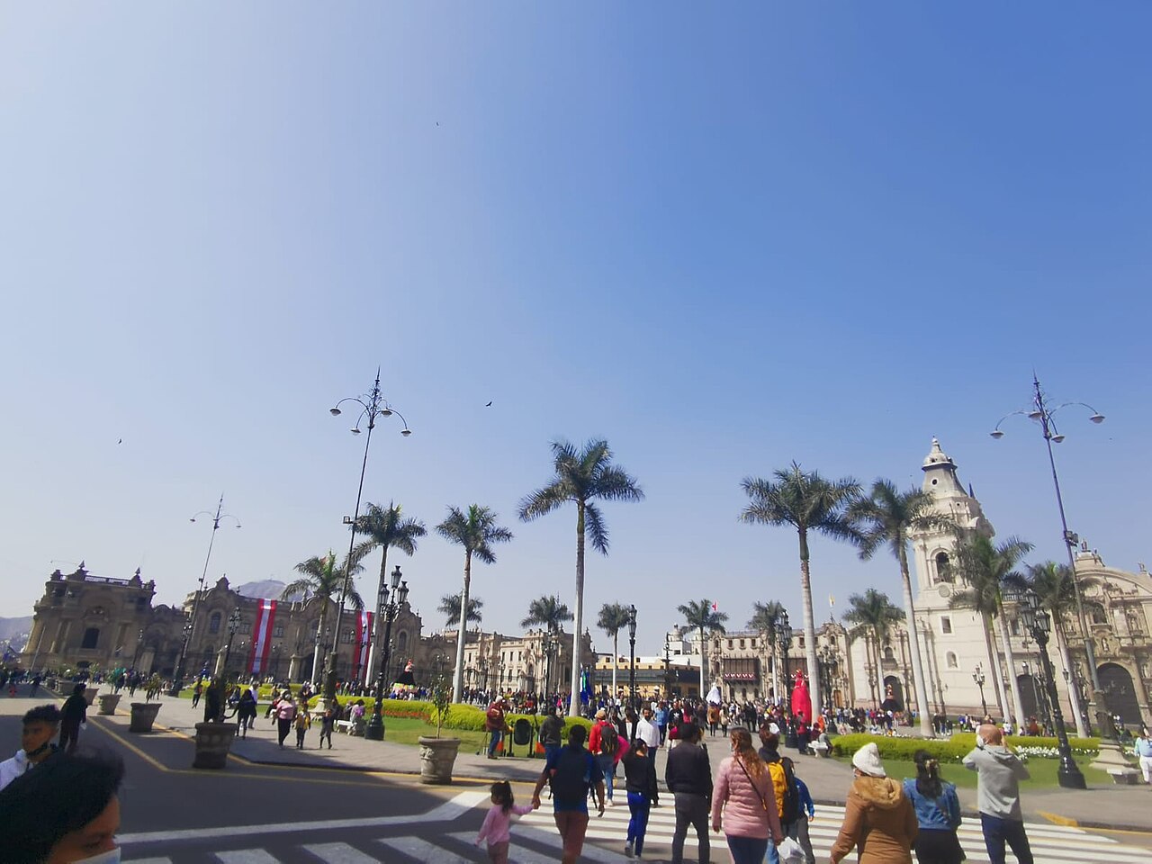 Una fotografia di Plaza Mayor de Lima