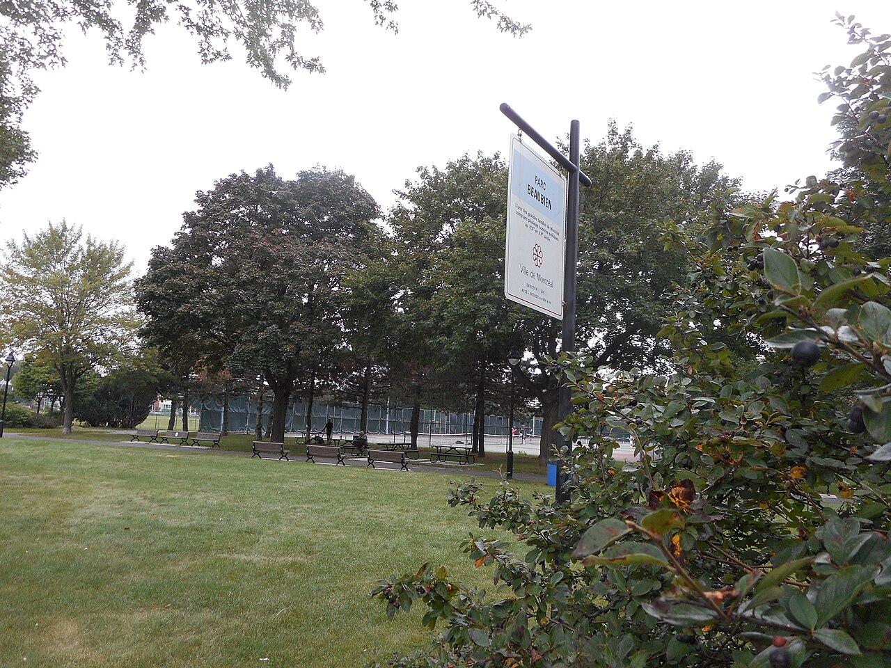 A photograph of Parc Beaubien