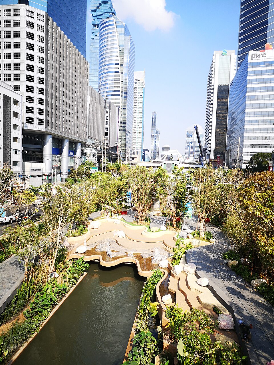 A photograph of Khlong Chong Nonsi Public Park